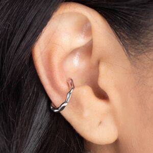Silver Ear Cuff